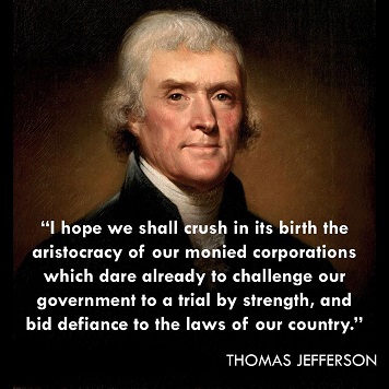 Jefferson fought the plutocrats