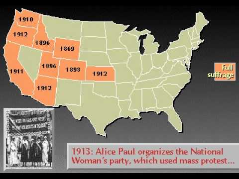 Alice Paul - women's right to vote
